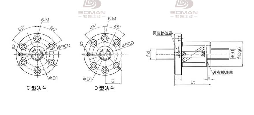 KURODA GR3606FS-DAPR 日本黑田丝杆怎么装珠子