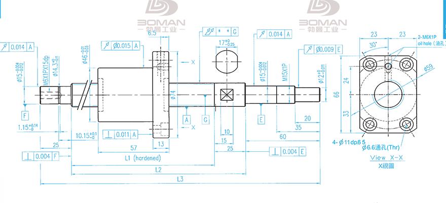 TBI XSVR02010B1DGC5-1099-P1 TBI滚珠丝杆和国产区别
